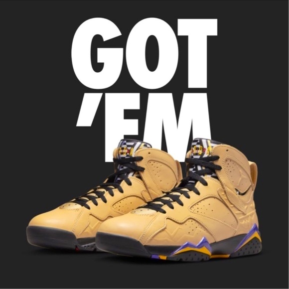 Nike Air Jordan 7 Retro SE ‘Afrobeats’ Vachetta Tan Shoes Sz 5.5 youth 7 Women